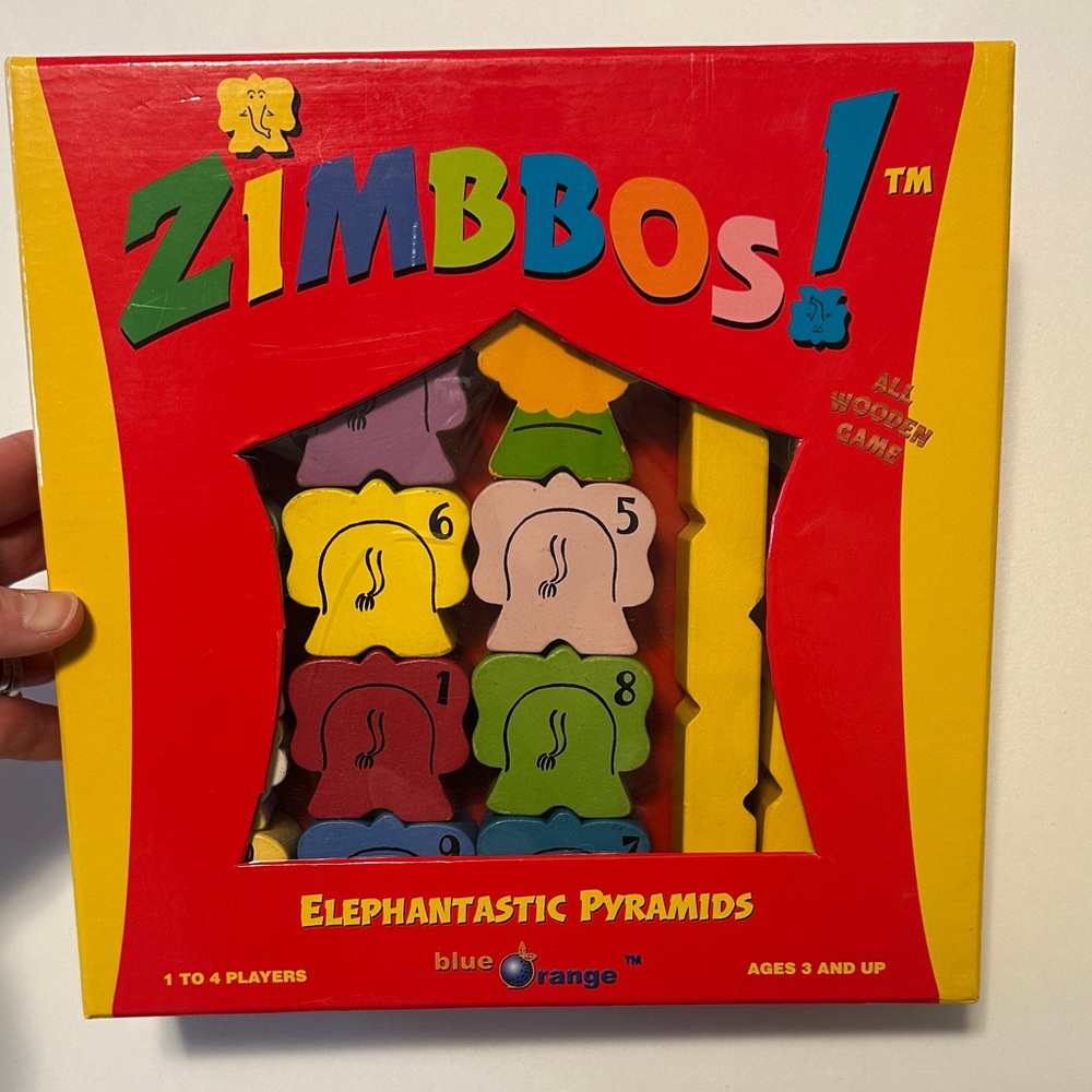 Colorful Elephant Stacking Game